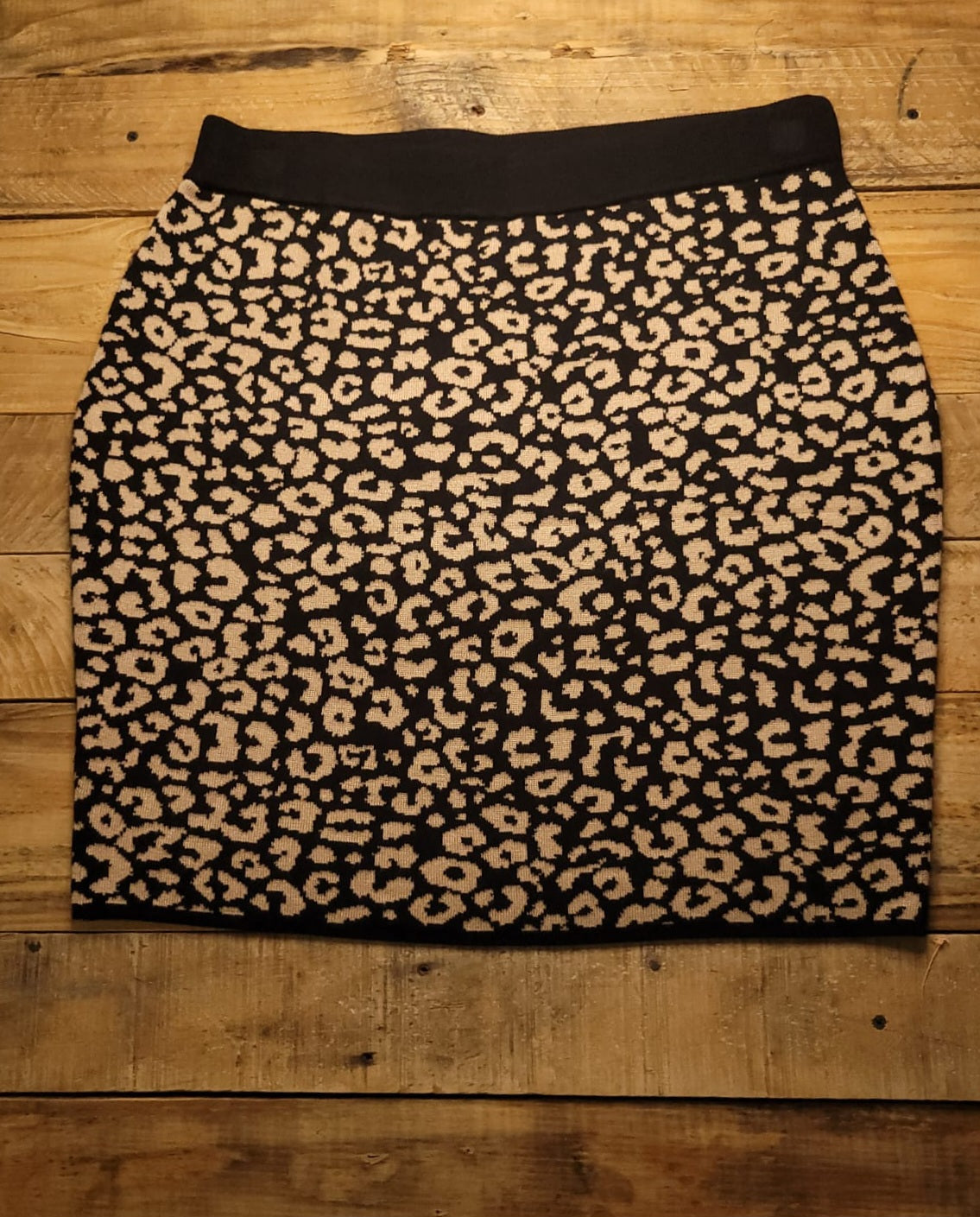 Leopard skirt