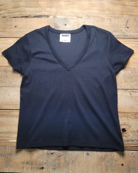 Black Basic Tee