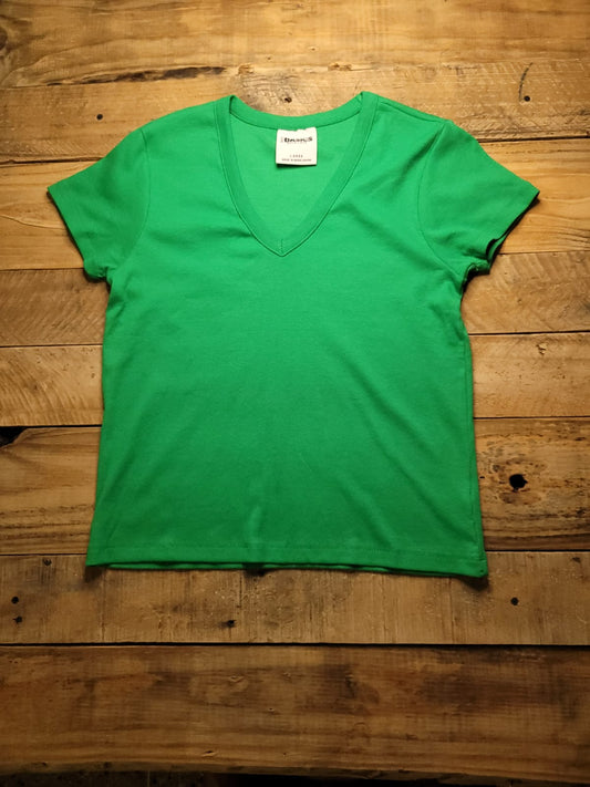 Green Basic Tee